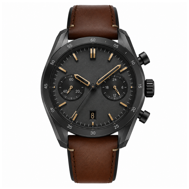 Rauchbronze Leder Chronik