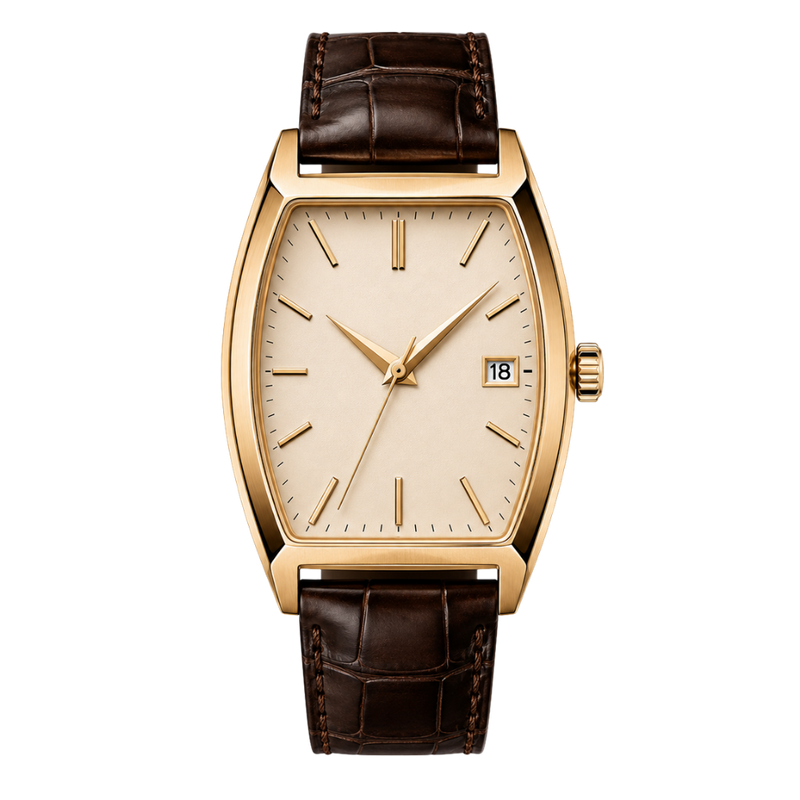 Elfenbein Gold Silhouette