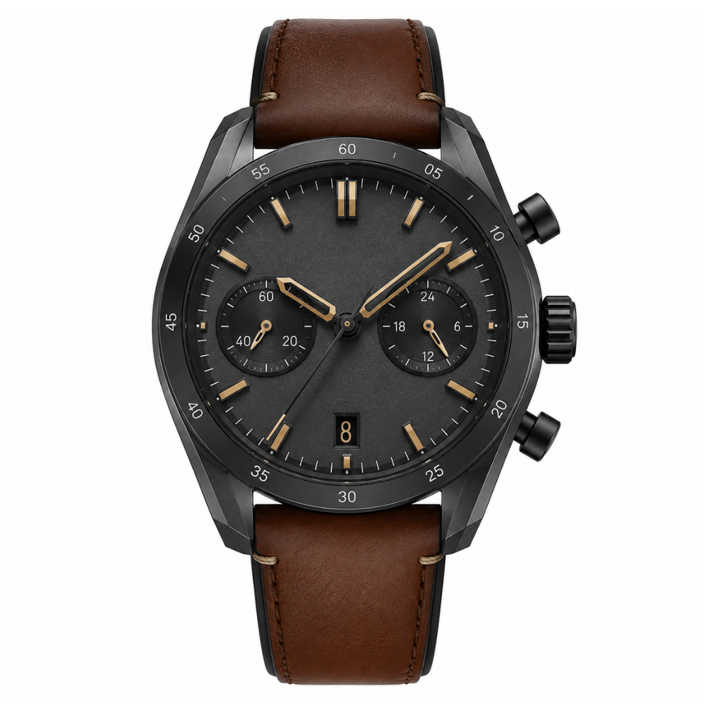 Rauchbronze Leder Chronik