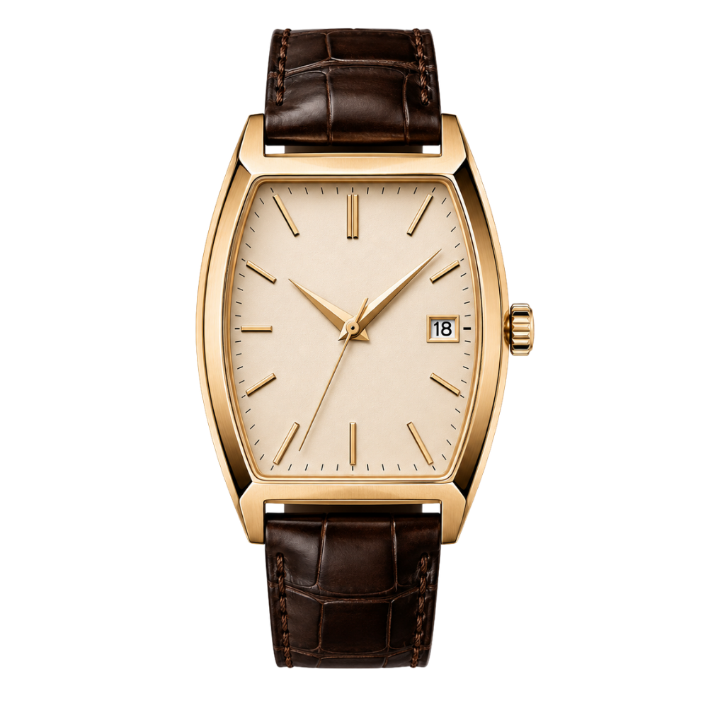 Elfenbein Gold Silhouette